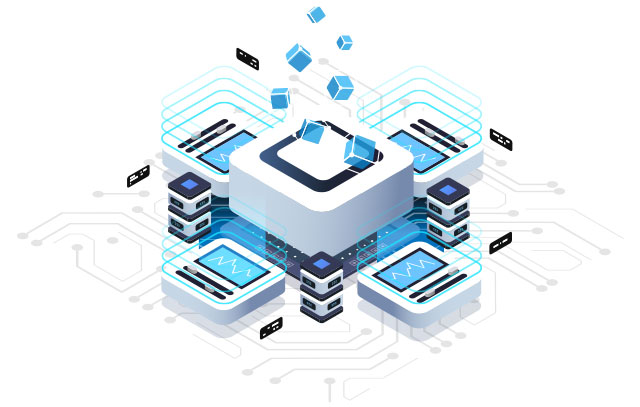 Graphical representation of a data center