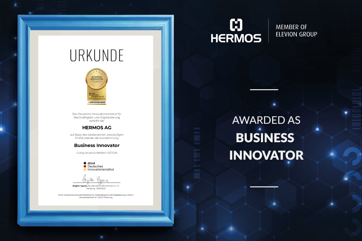 Awarded as business innovator