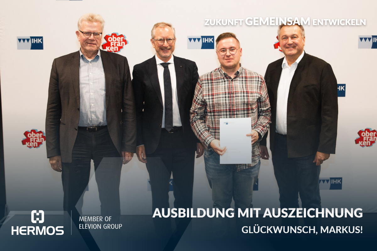 IHK Auszeichnung für Markus
