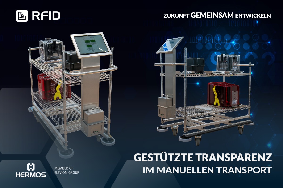 Semiconductor RFID trolley von HERMOS