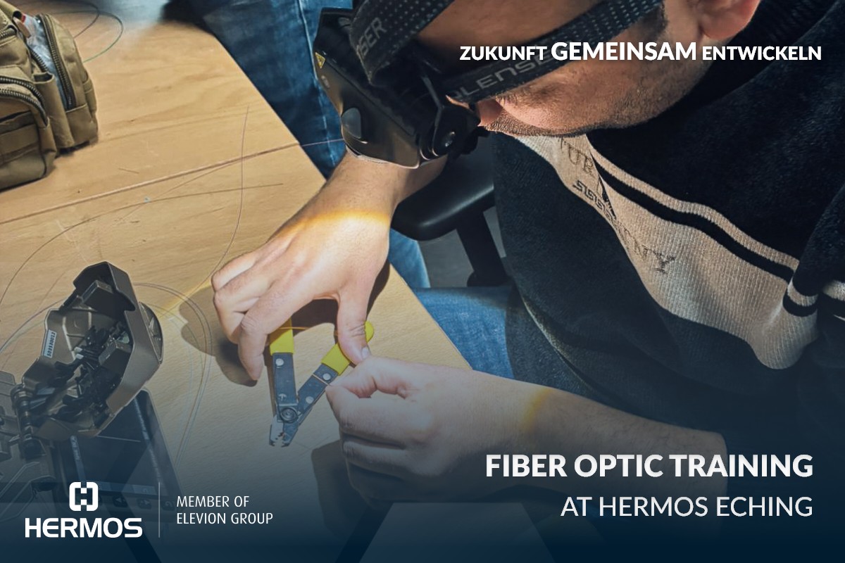 HERMOS fiber optic training in Eching