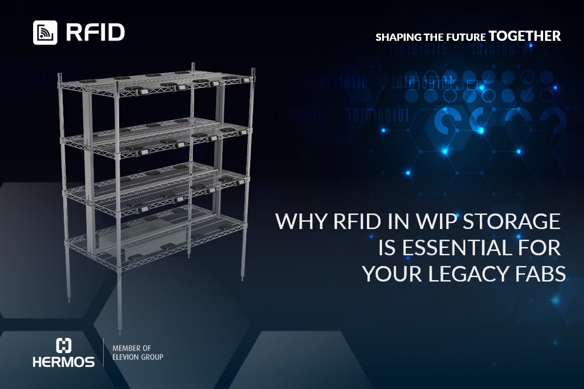 RFID WIP Rack Solutions for Semiconductor Manufacturing