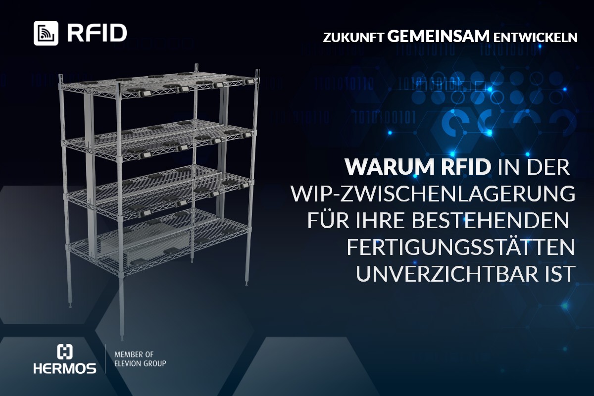 RFID WIP Rack Solutions für die Halbleiterfertigung