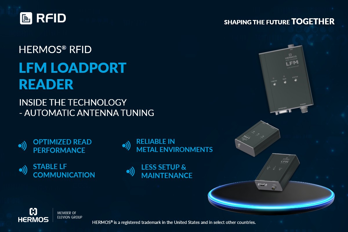 Automatic Antenna Tuning with the HERMOS LFM LP Reader