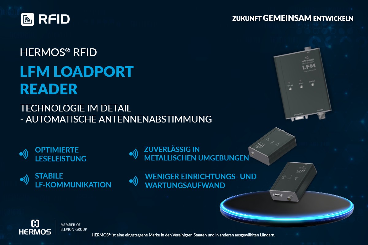 Automatische Antennenabstimmung mit dem HERMOS LFM LP Reader
