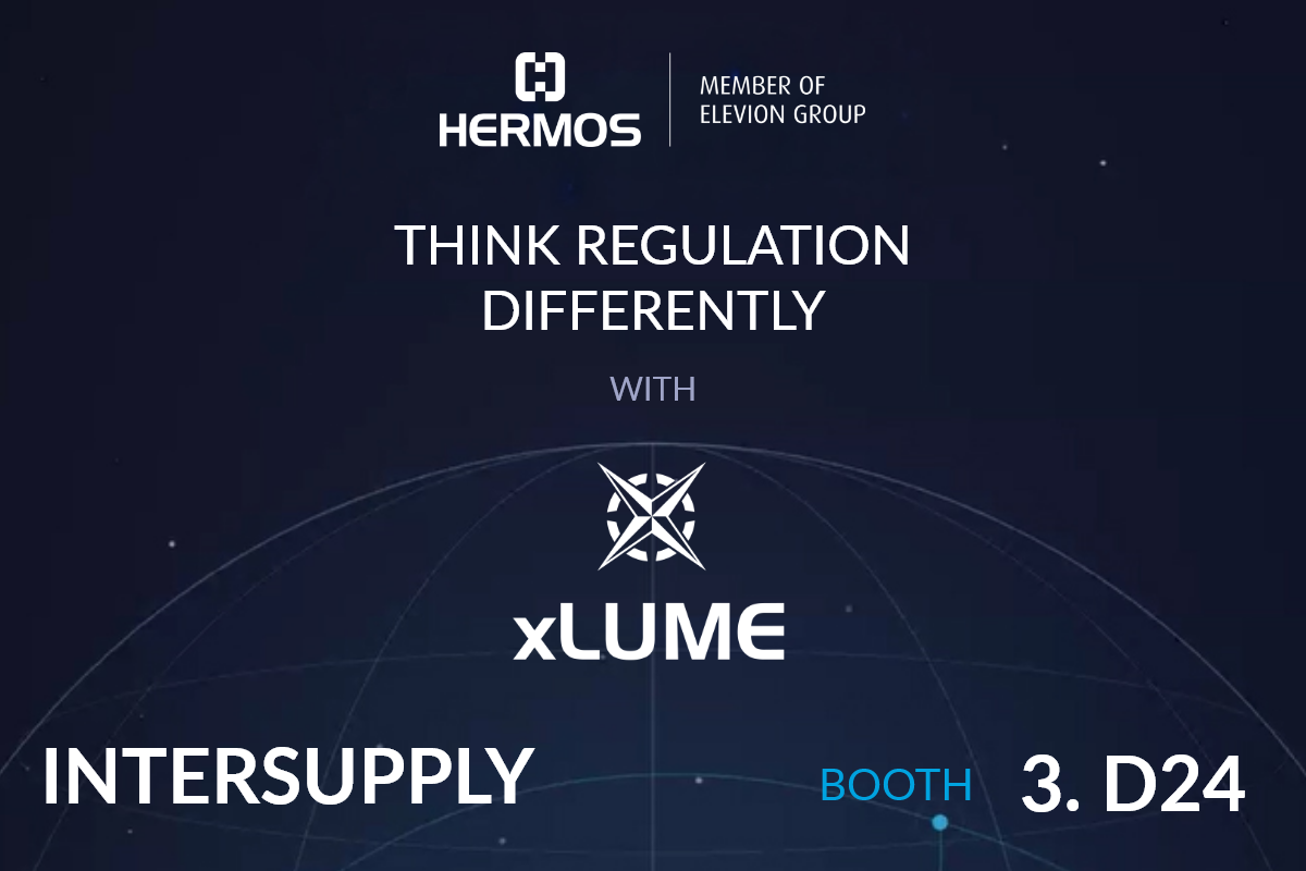 HERMOS at InterSupply 2026 presenting the xLUME Track & Trace ecosystem