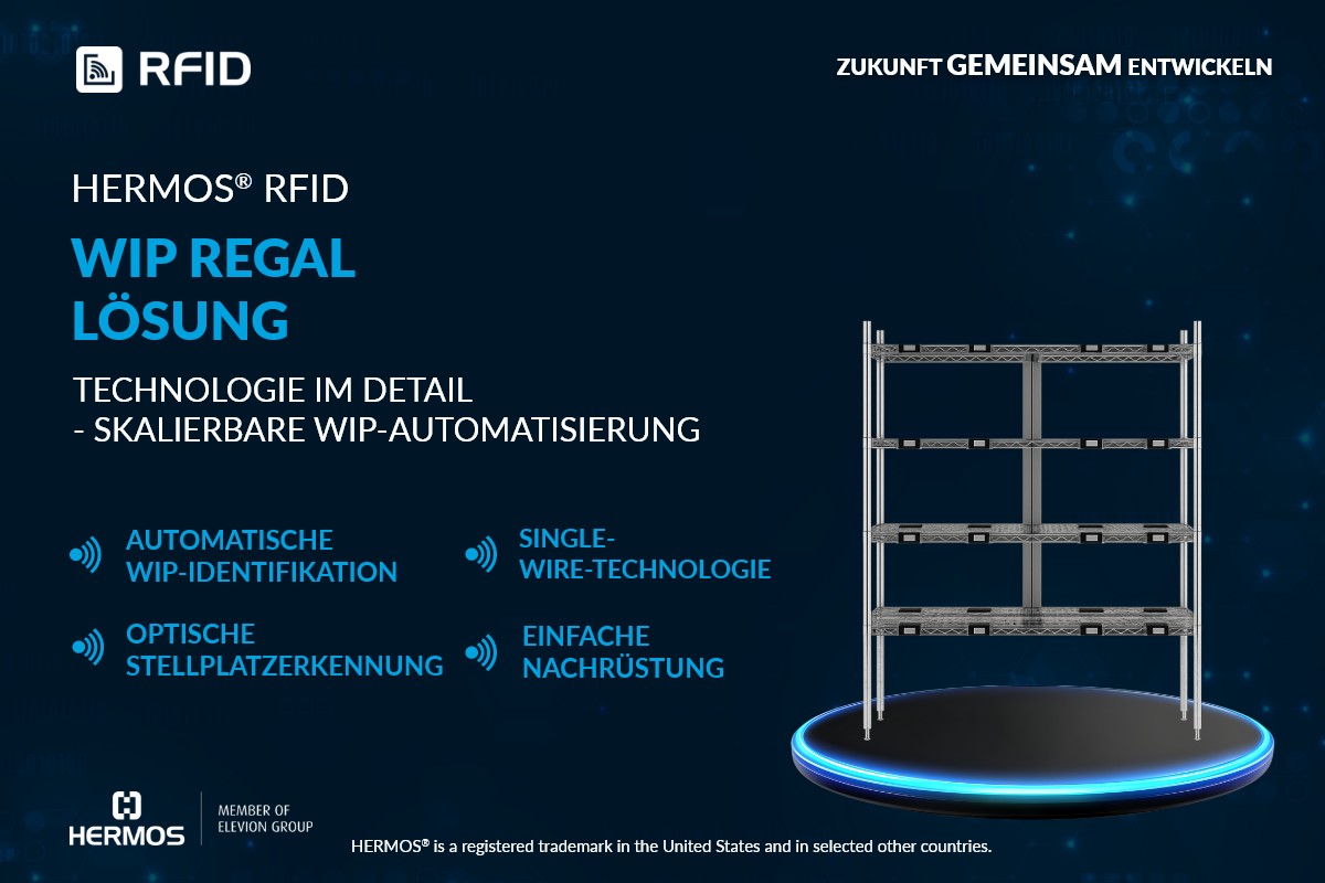 WIP RFID Regal: Ereignisgesteuerte WIP-Erfassung