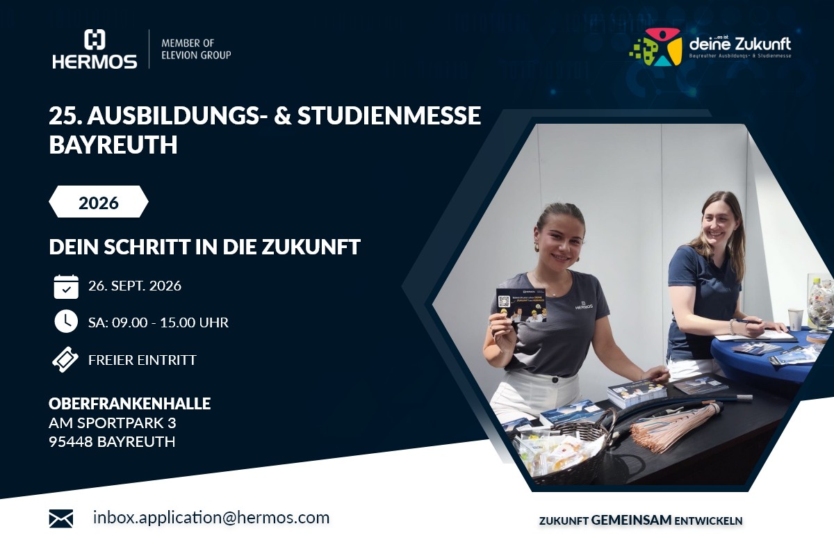 HERMOS Ausbildung Bayreuth: „Es ist deine Zukunft“ 2026