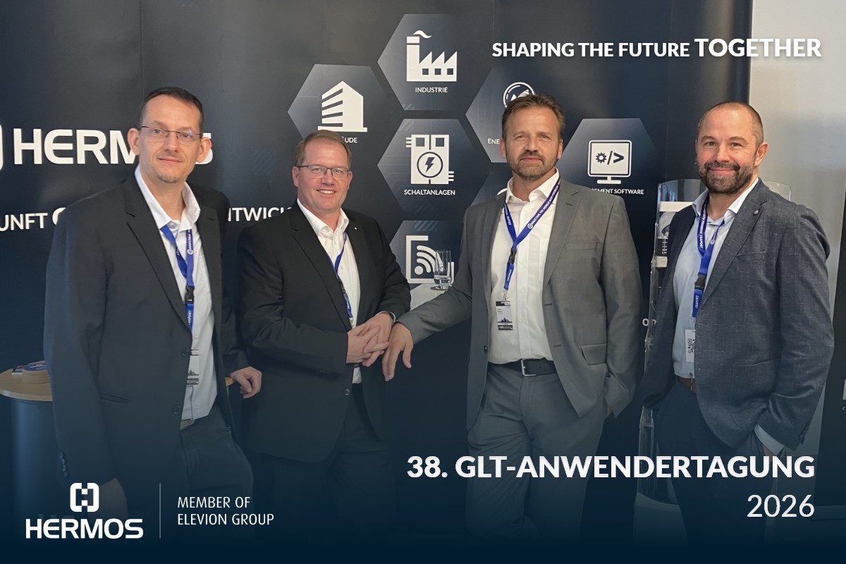 Meet HERMOS at GLT-Anwendertagung 2026 in Frankfurt and discover FIS and FIS Energy for building automation and energy management.