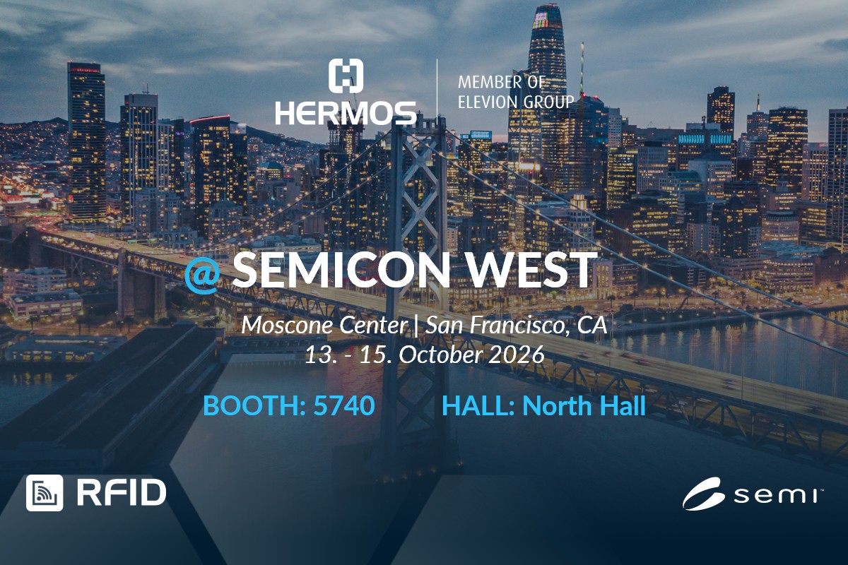 HERMOS SEMICON West 2026 – RFID for Semiconductor Fabs